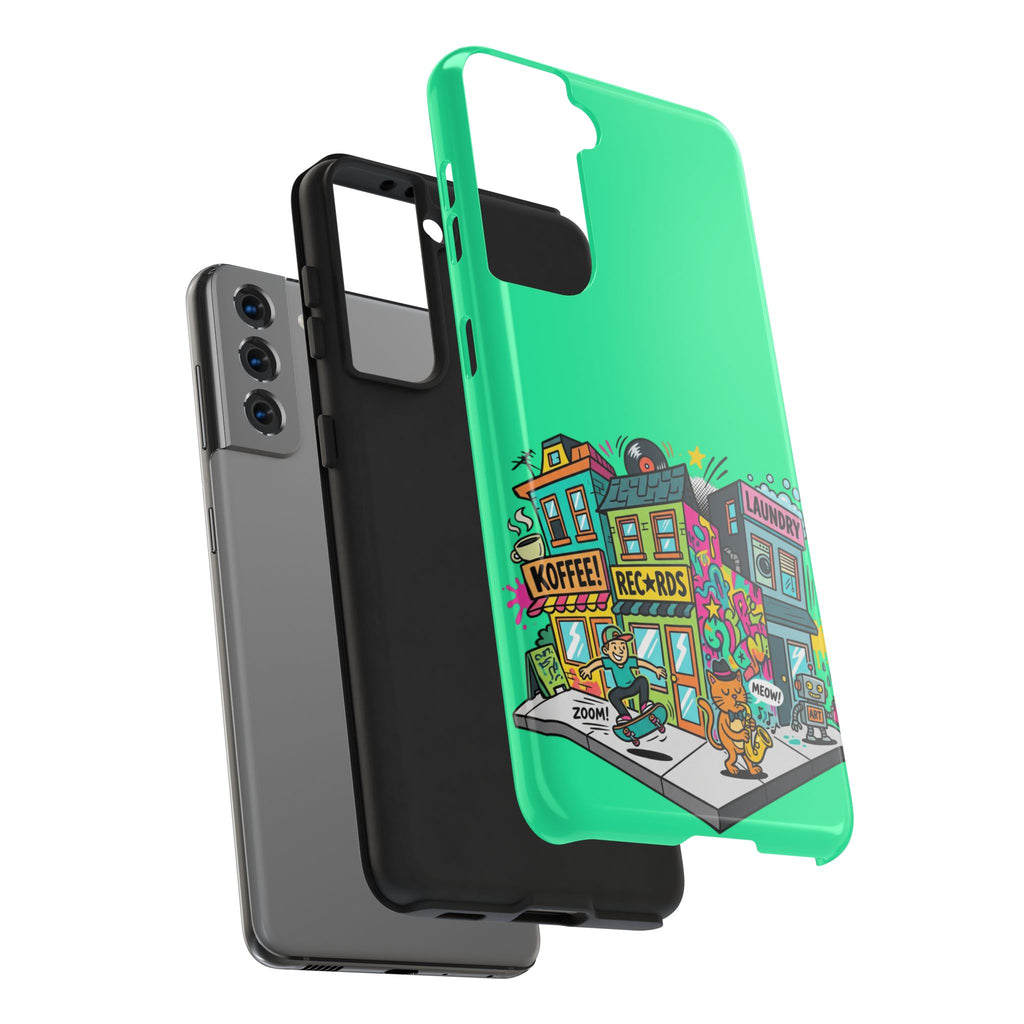 Phone Case | Tough Protective Cover with Colorful Street Art