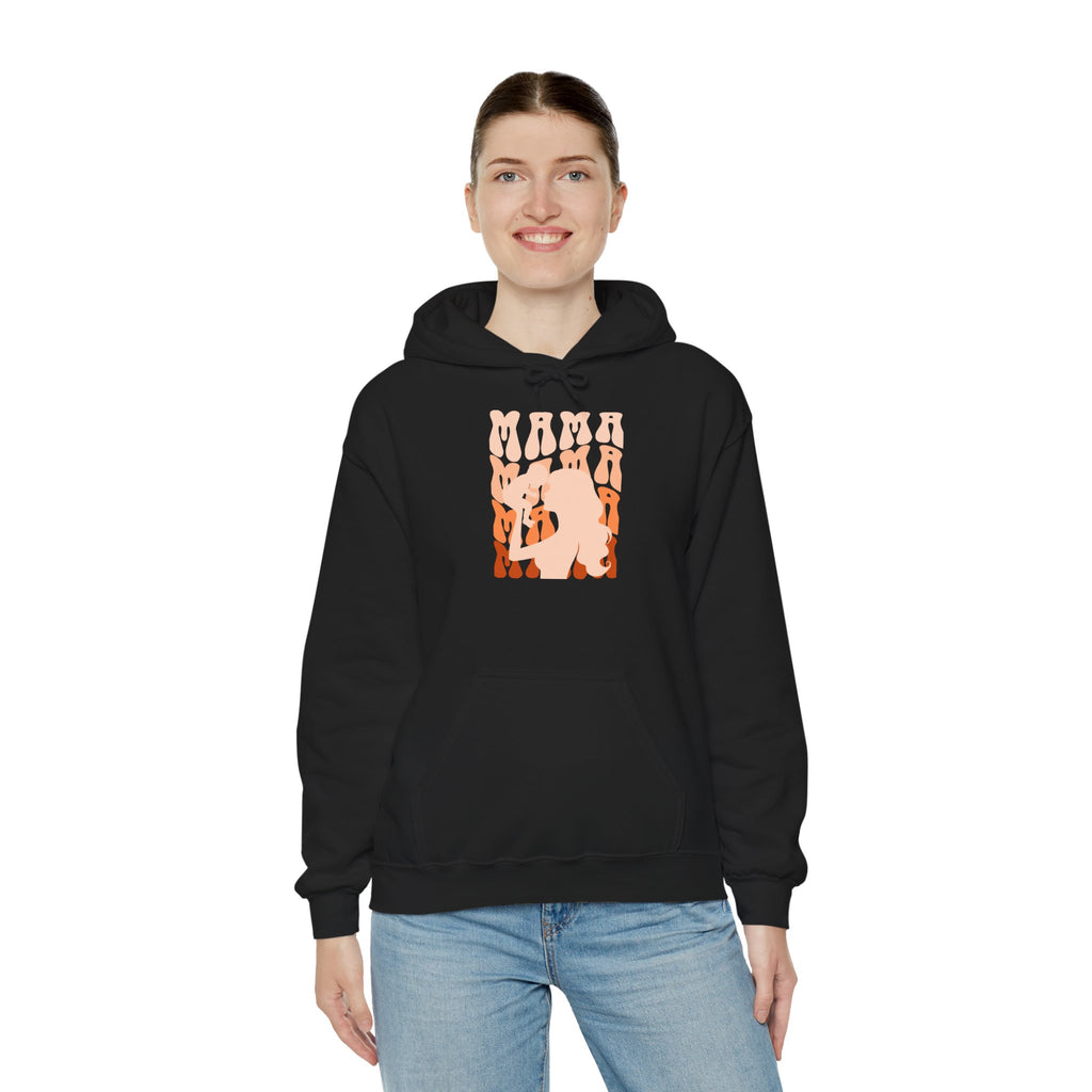Hoodie | Mama and Baby Silhouette Graphic