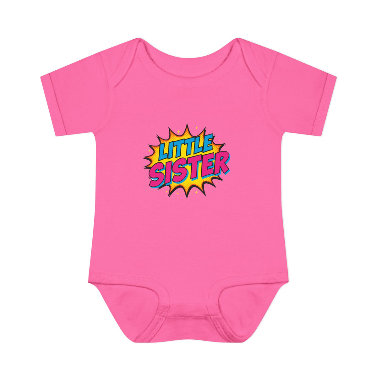 Little Sister Pop Art Onesie
