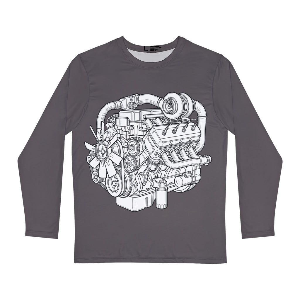 V8 Motor Graphic Long Sleeve Shirt