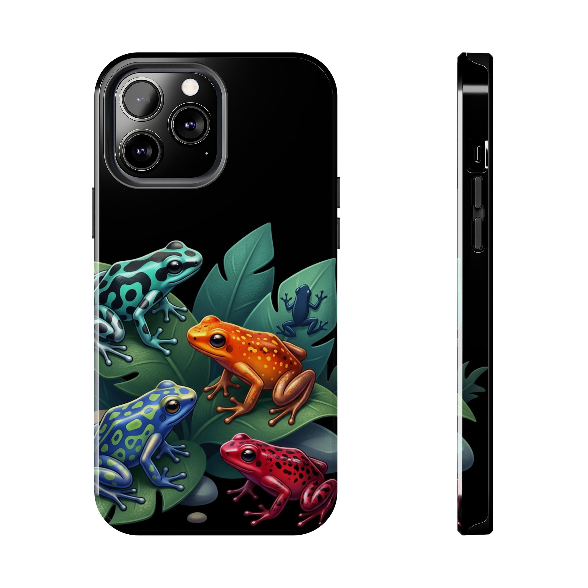 Phone Case | Colorful Dart Frog Design Tough Protective Case