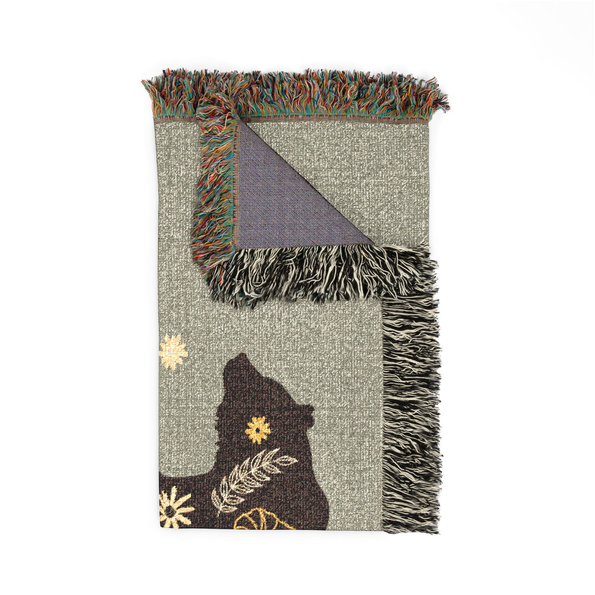 Cozy Woven Throw for Mama Bears