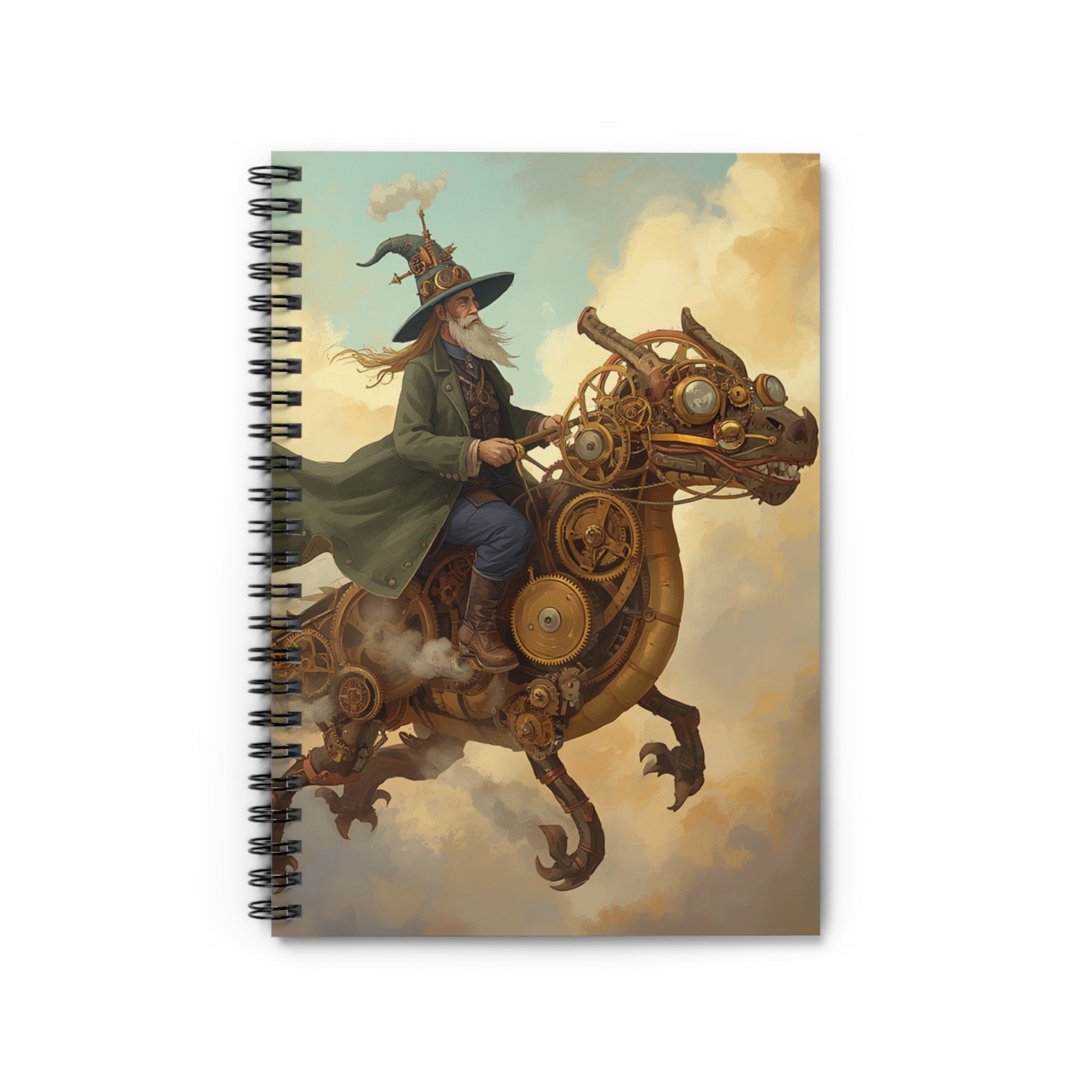 Journal | Steampunk Wizard Spiral Notebook