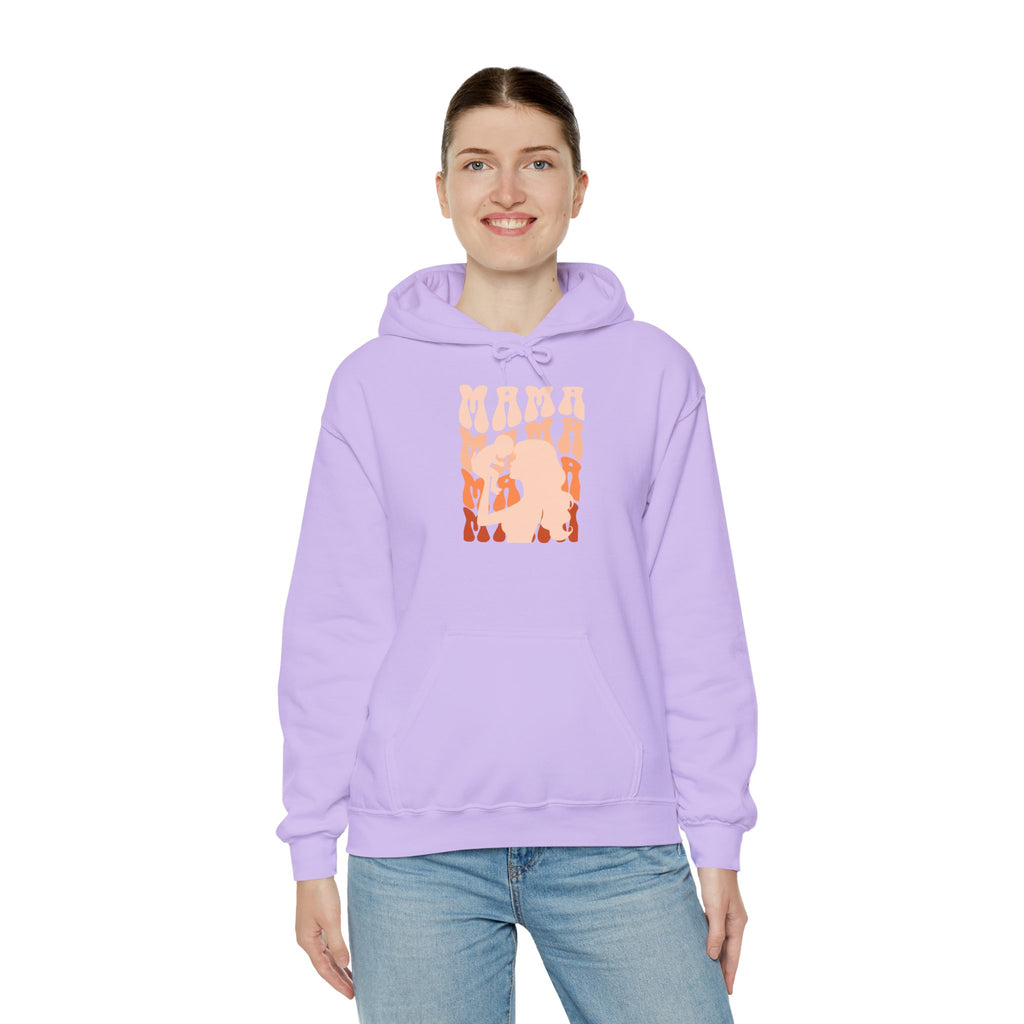 Hoodie | Mama and Baby Silhouette Graphic