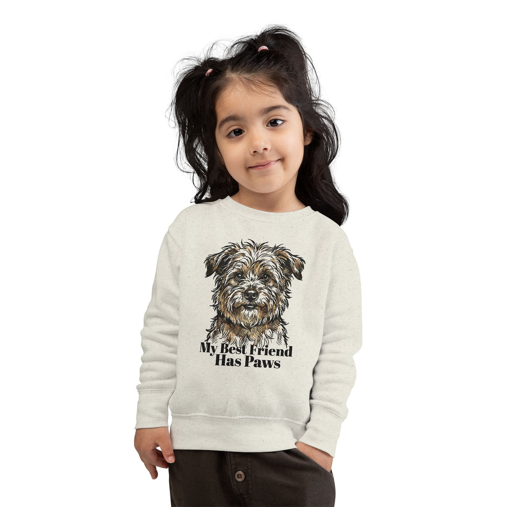 My Best Friend Has Paws Toddler & Children’s Sweatshirt