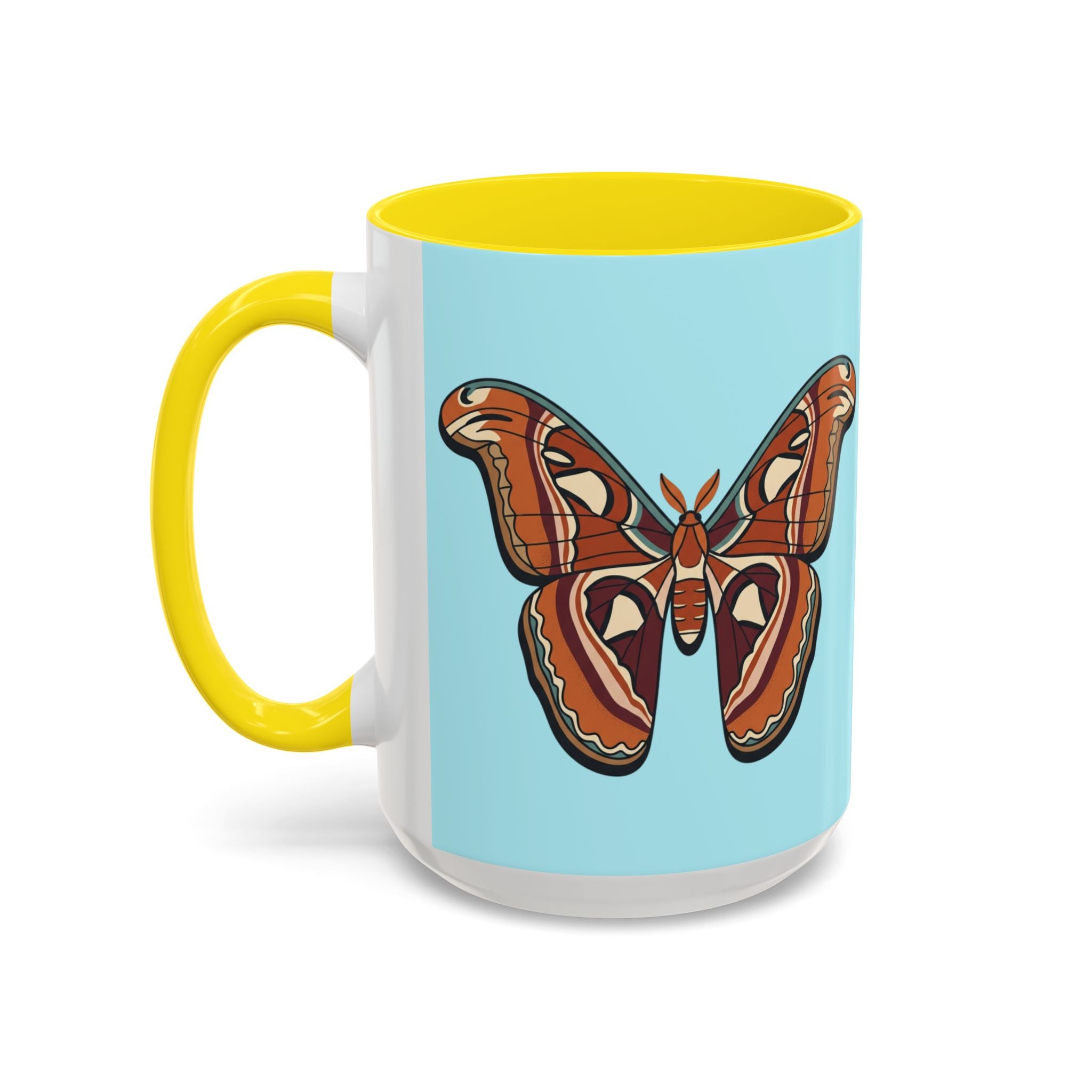 Coffee Mug | Rustic Atlas Moth Mug Accent Mug