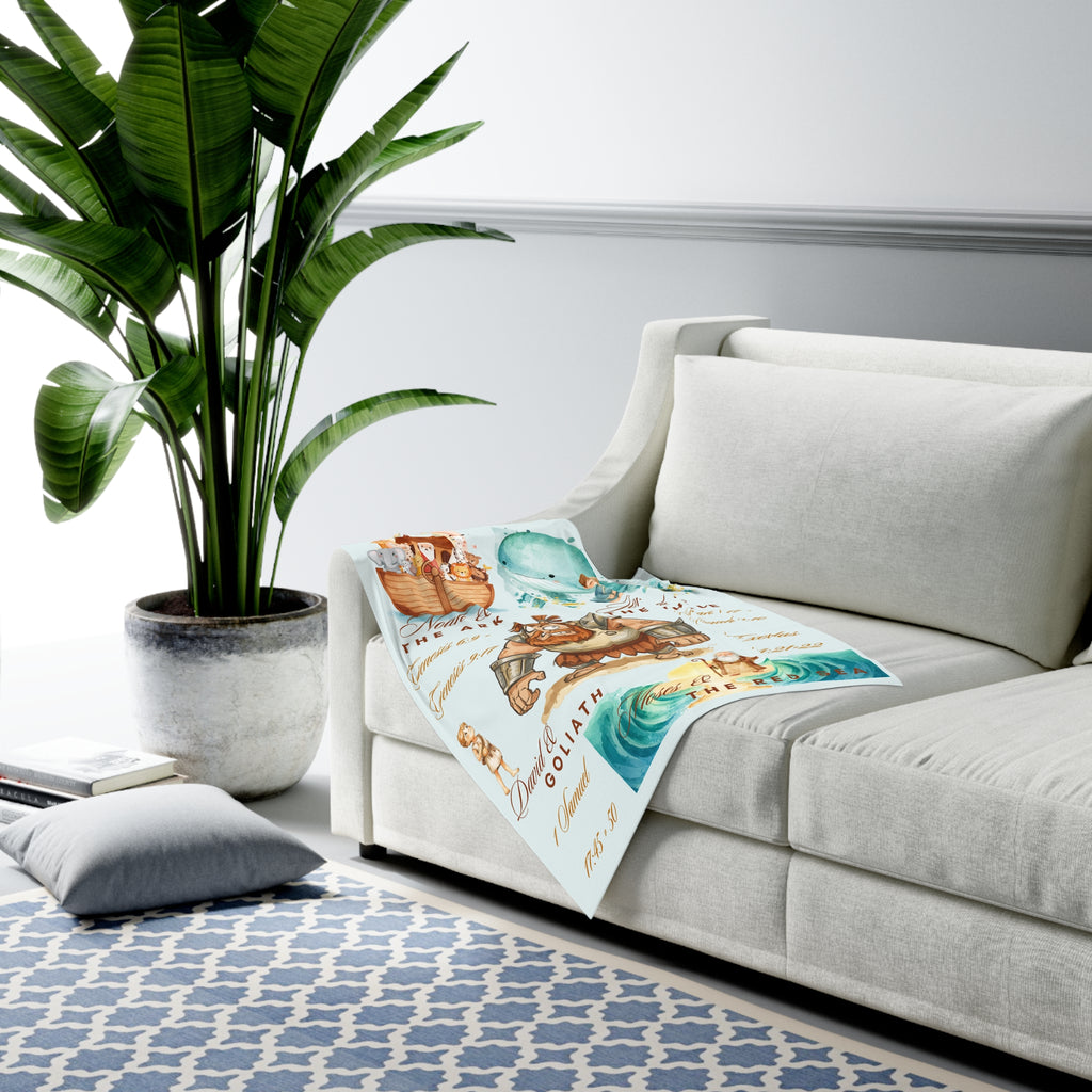 Baby Blanket | Old Testament Stories of Faith Nursery Design
