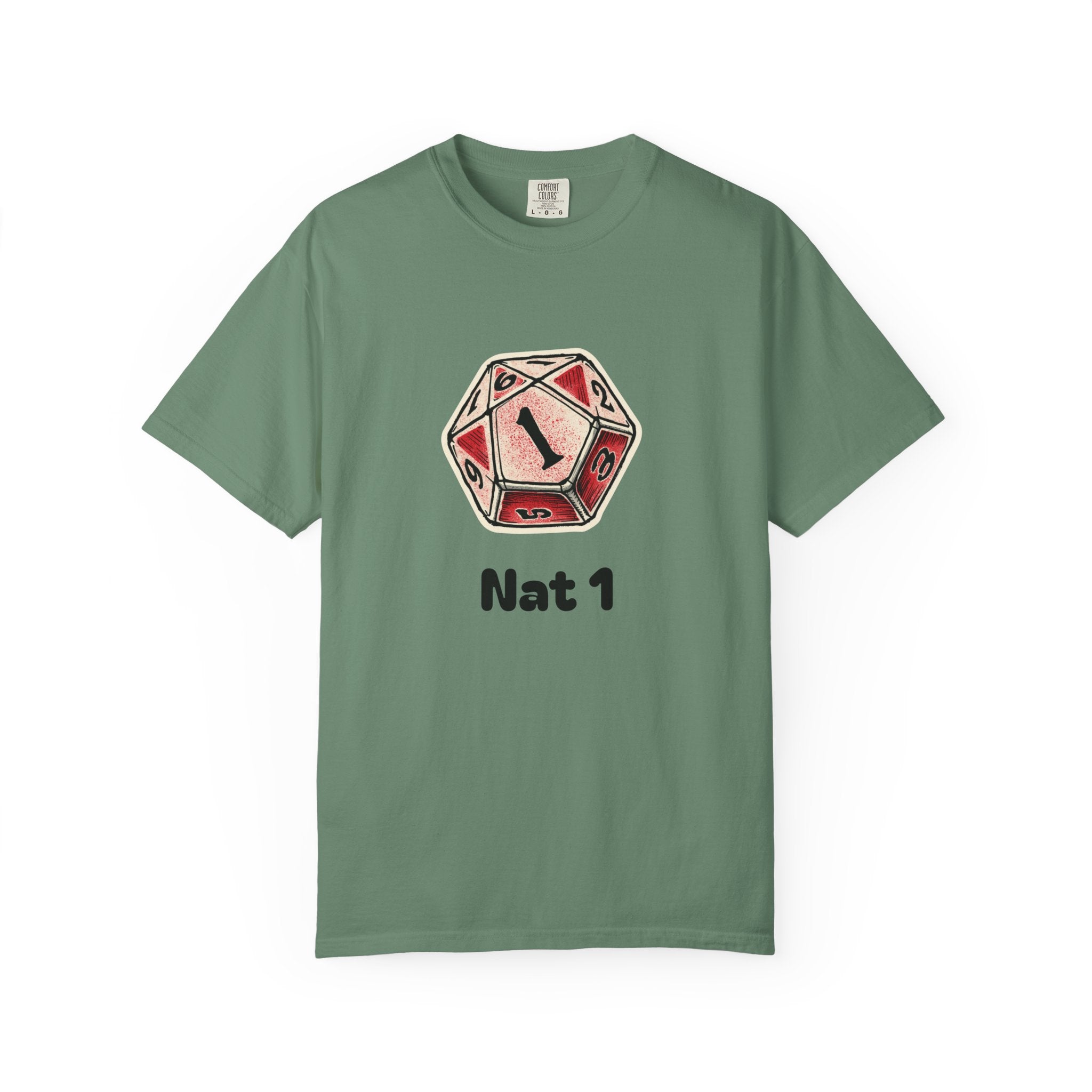 T-Shirt | Roleplaying RPG 'Nat 1' & 'Striving to Be the Whole Problem' Tee
