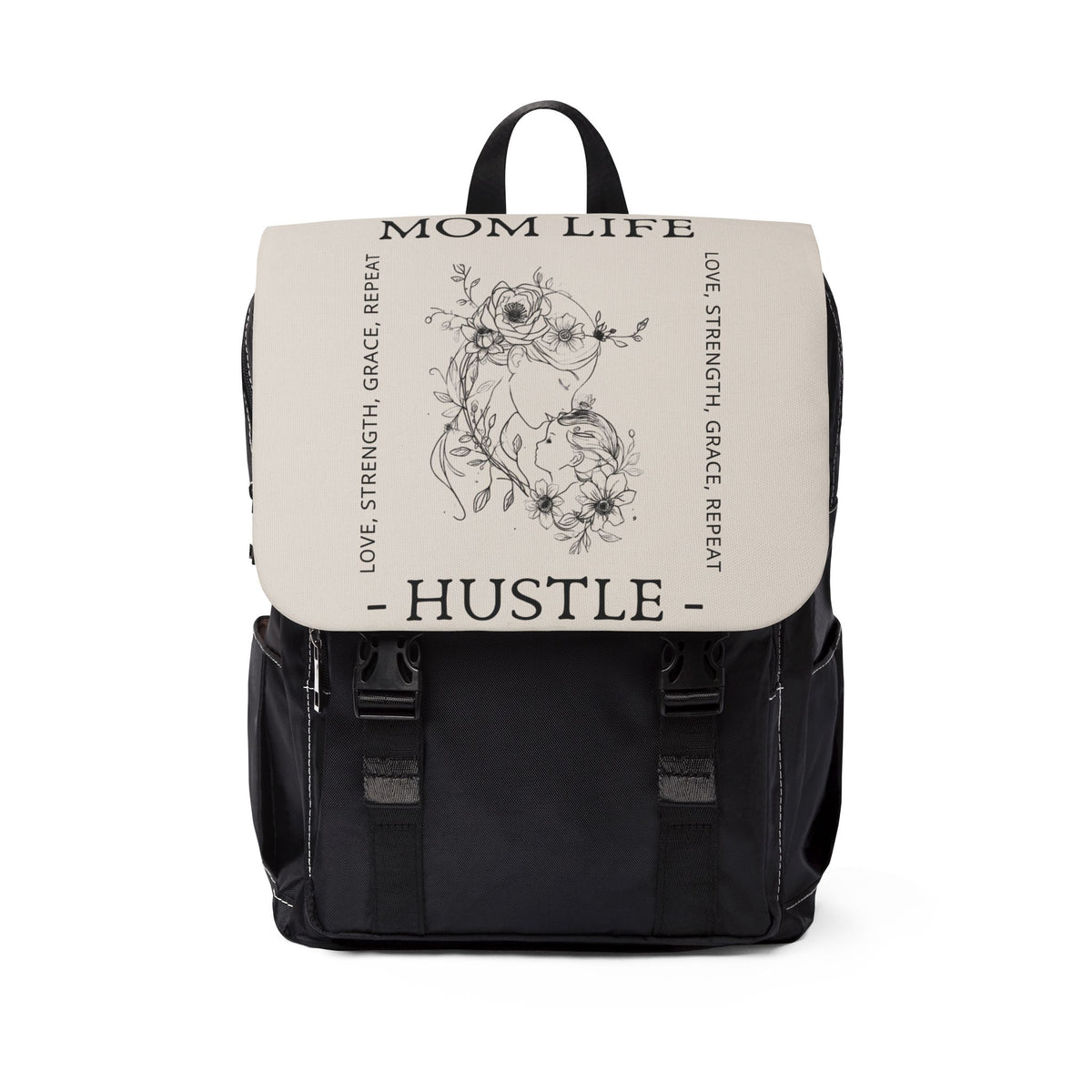 Neutral Mom Life Hustle Backpack
