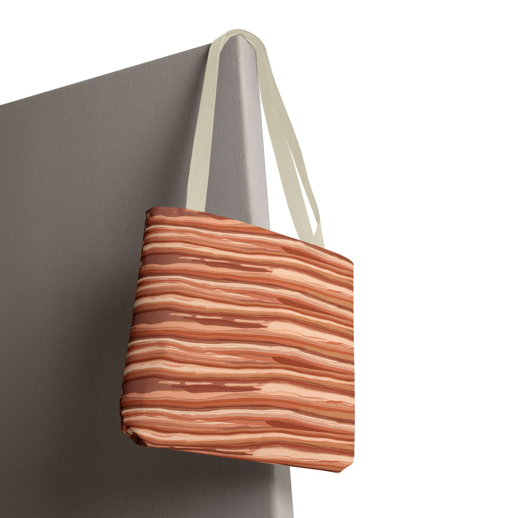 Tote Bag — Rustic All-Over-Print Canvas Tote