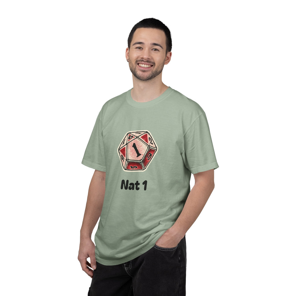 T-Shirt | Roleplaying RPG 'Nat 1' & 'Striving to Be the Whole Problem' Tee
