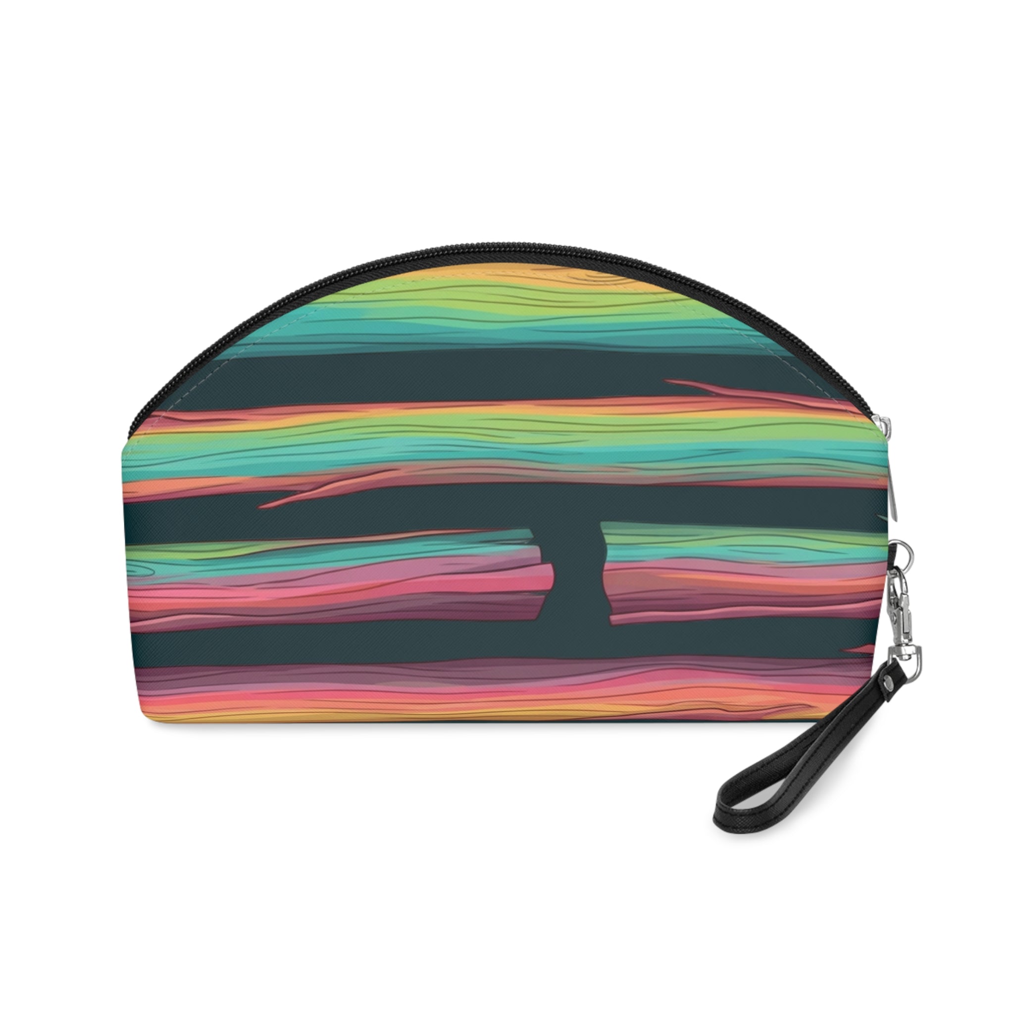 Cosmetic Pouch | Vibrant Brushstrokes Makeup Bag