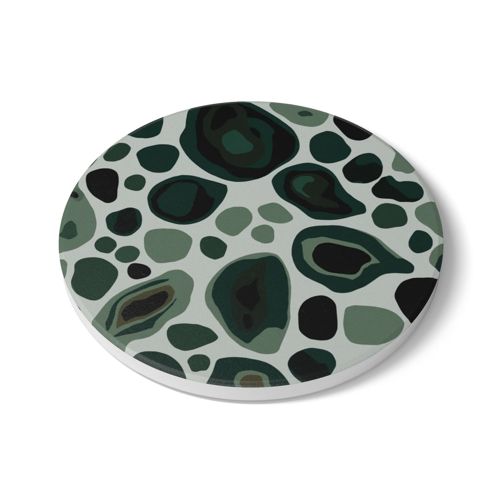 Ceramic Coasters | Modern Abstract Stone Print
