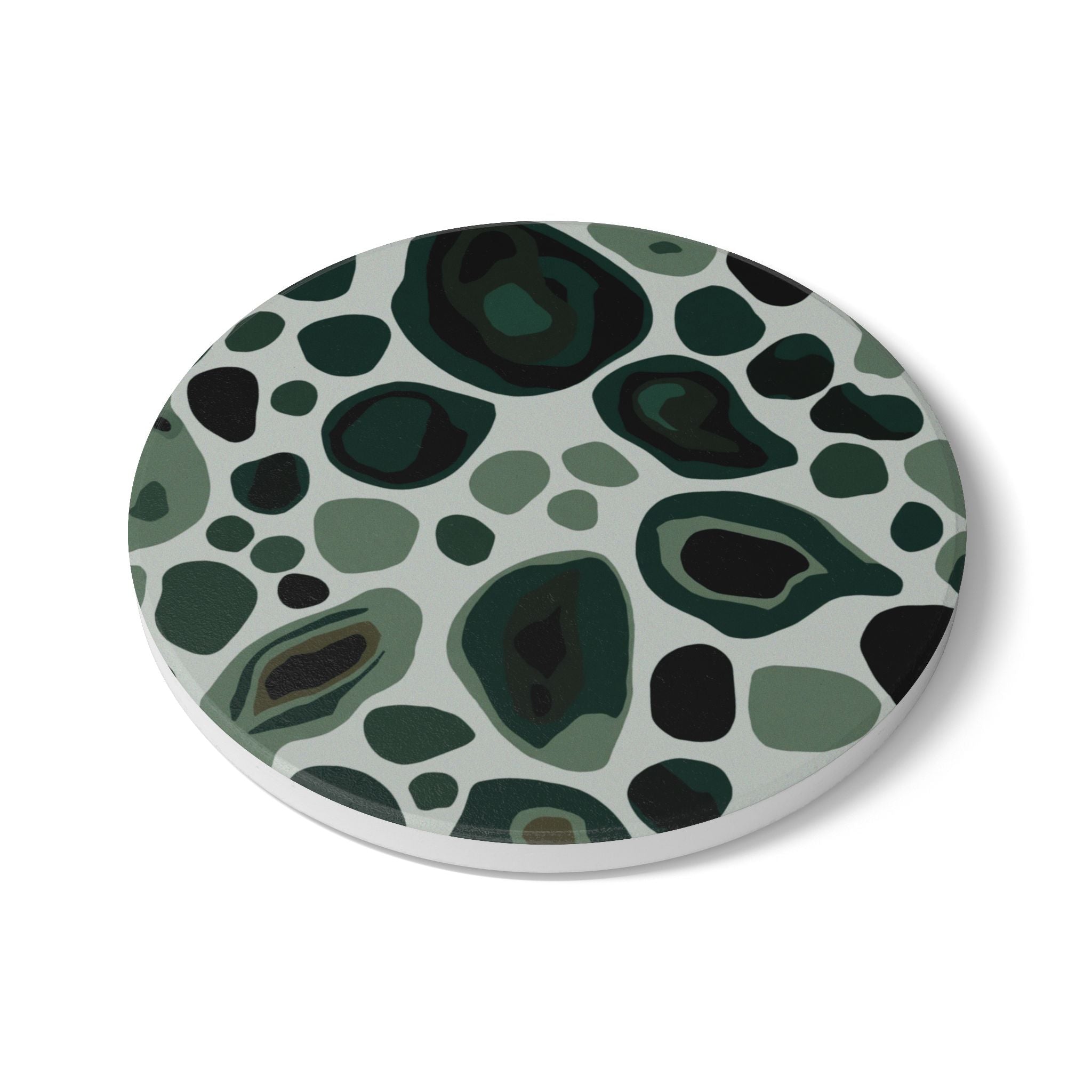 Ceramic Coasters | Modern Abstract Stone Print