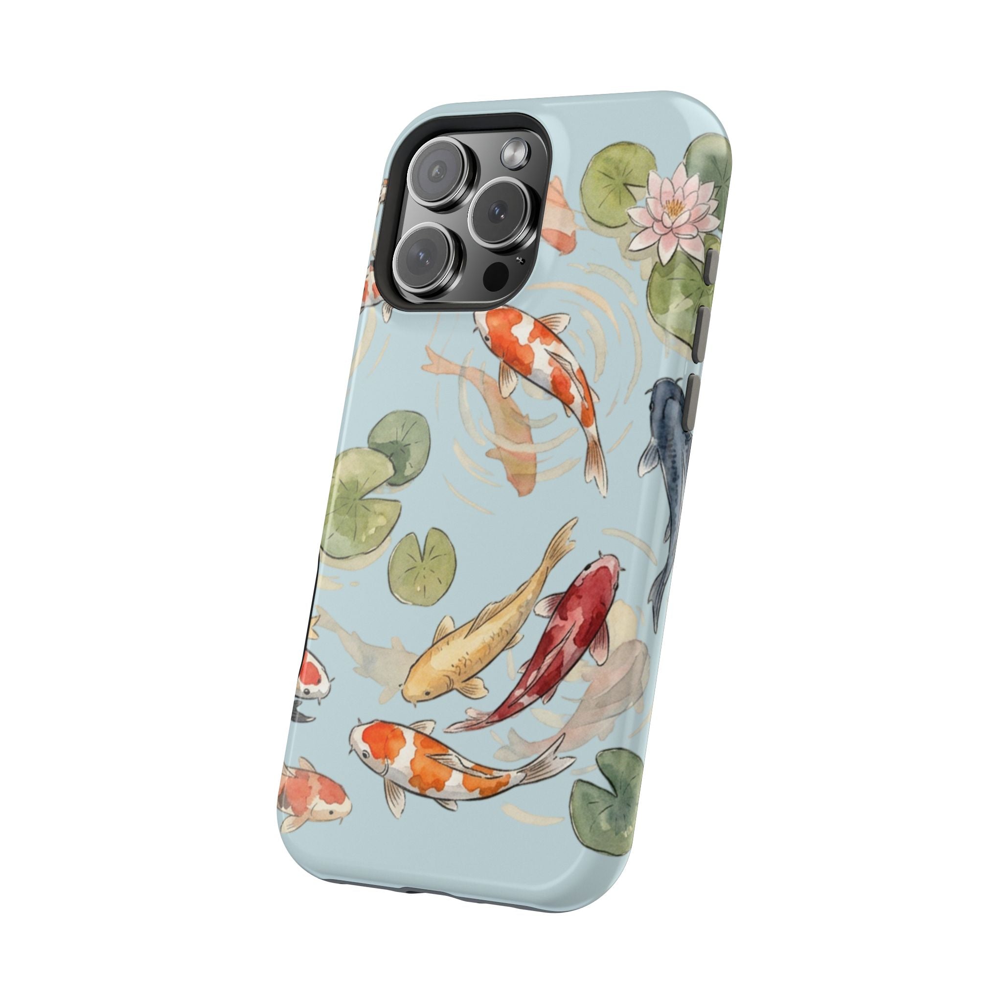 Phone Case | Koi Pond Magnetic Impact-Resistant Phone Cover
