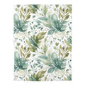 Newborn Watercolor Leaf Nursery Wrap