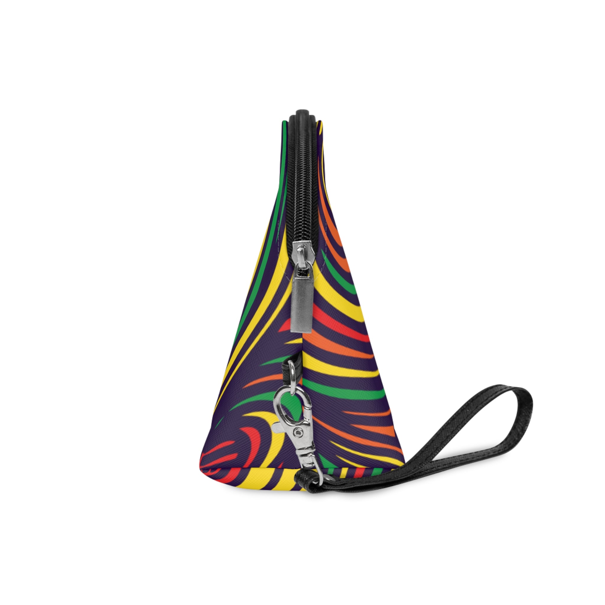 Cosmetic Pouch | Colorful Retro Wave Makeup Bag