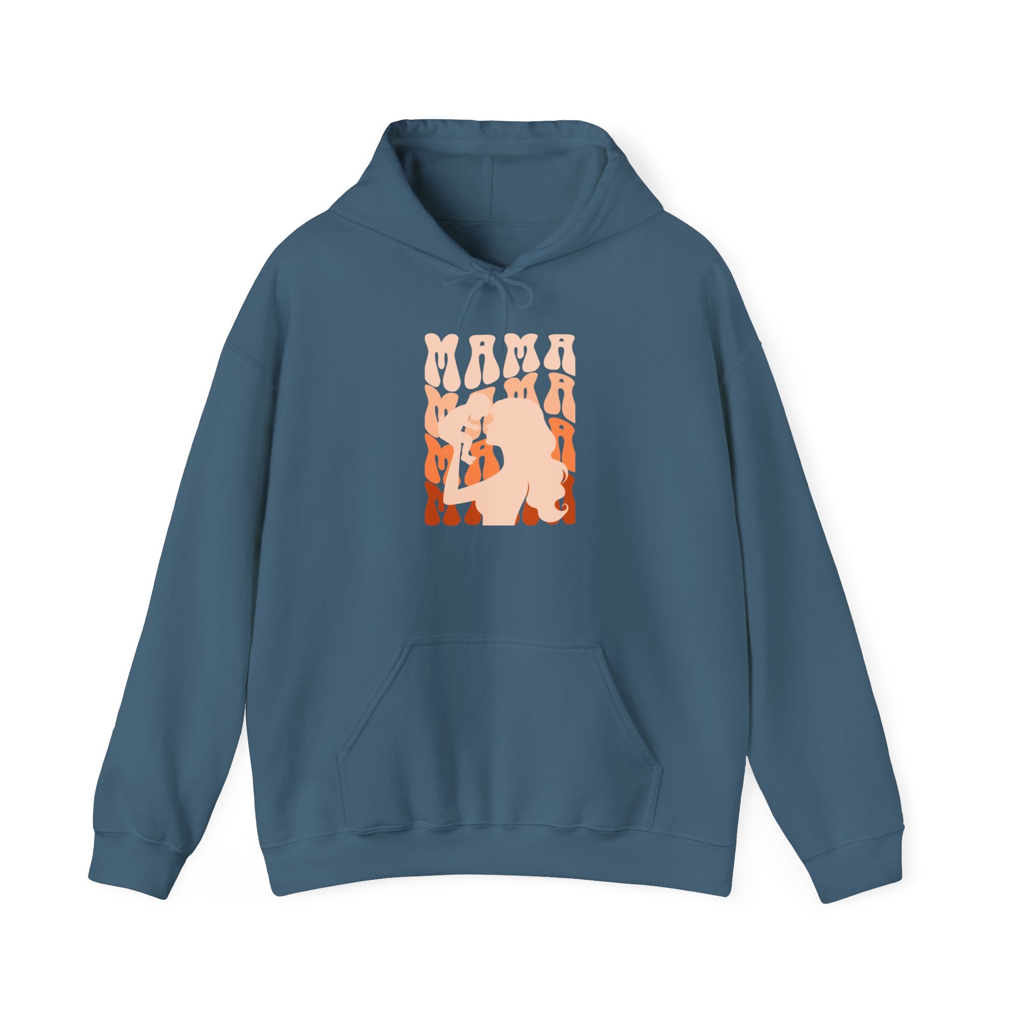 Hoodie | Mama and Baby Silhouette Graphic