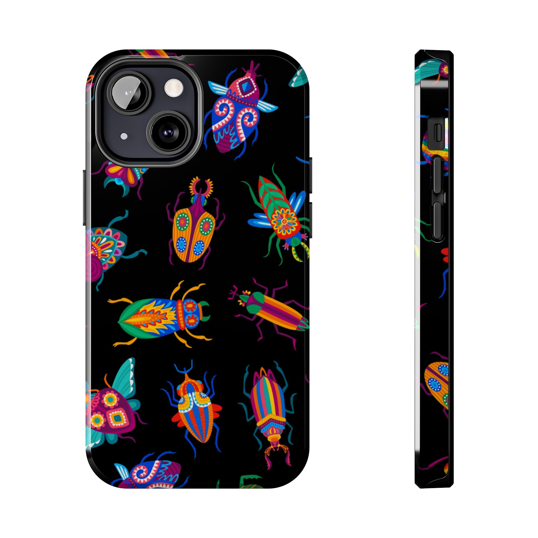Phone Case | Neon Beetle Pattern Tough Protective Cover