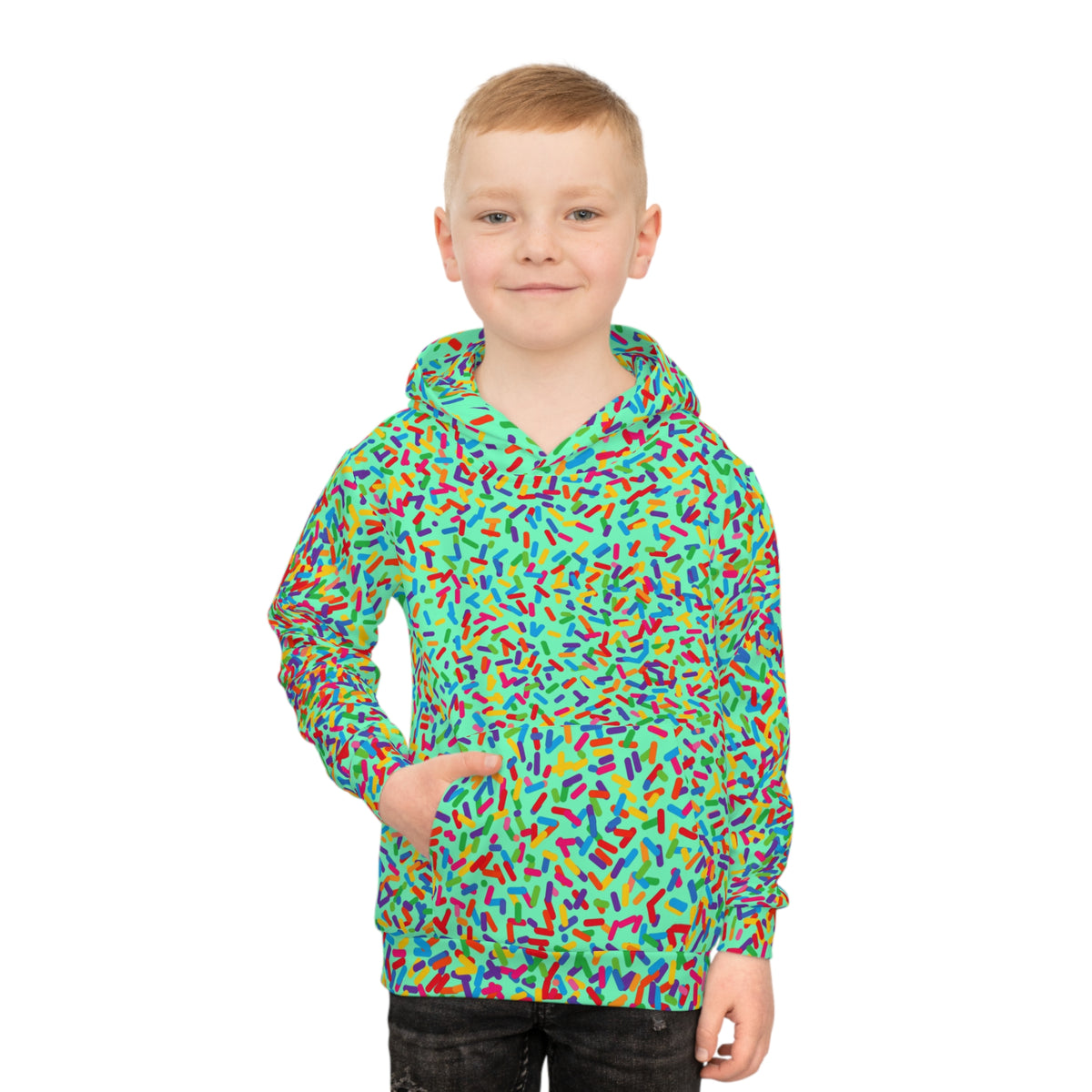 Pistachio & Rainbow Sprinkles Hoodie