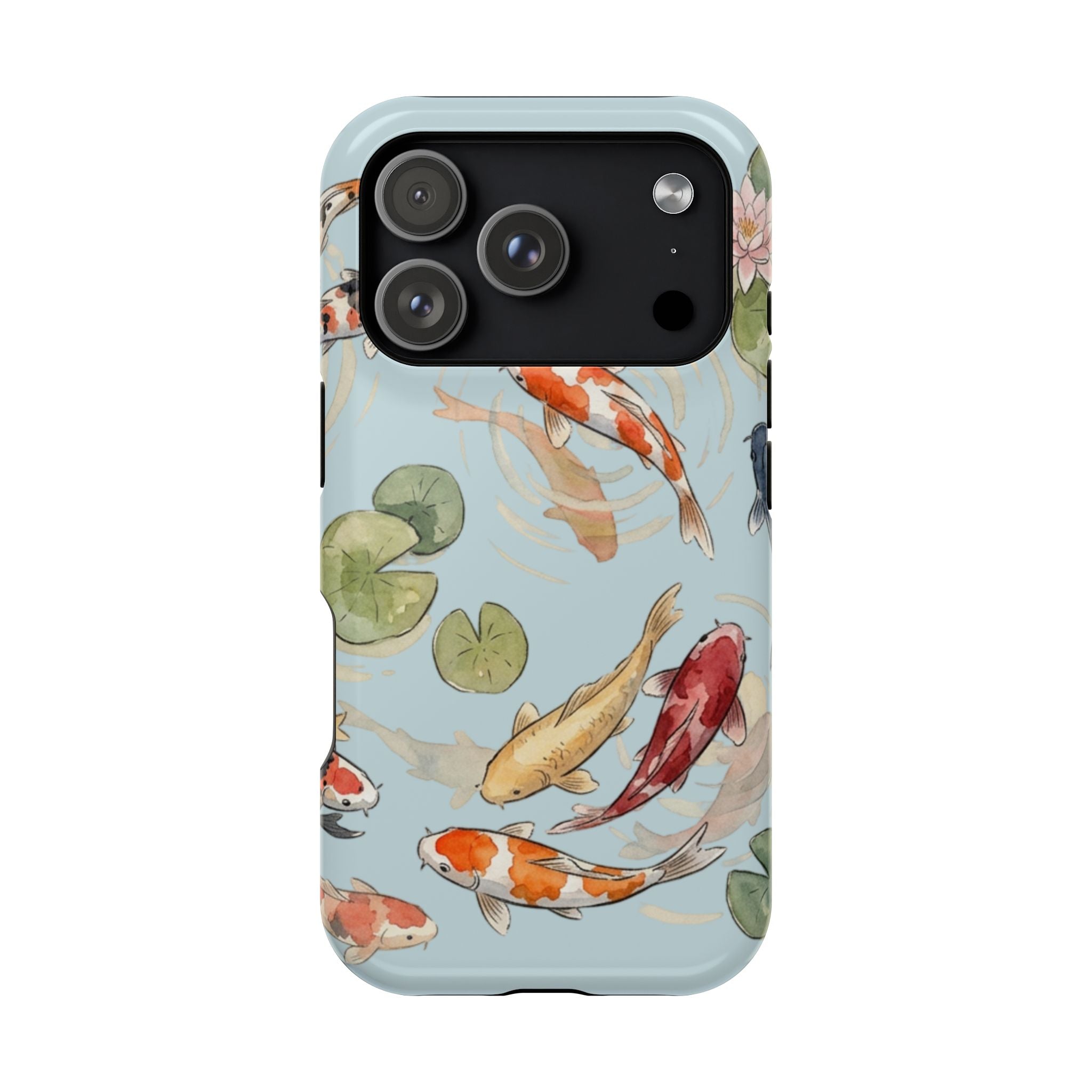 Phone Case | Koi Pond Magnetic Impact-Resistant Phone Cover