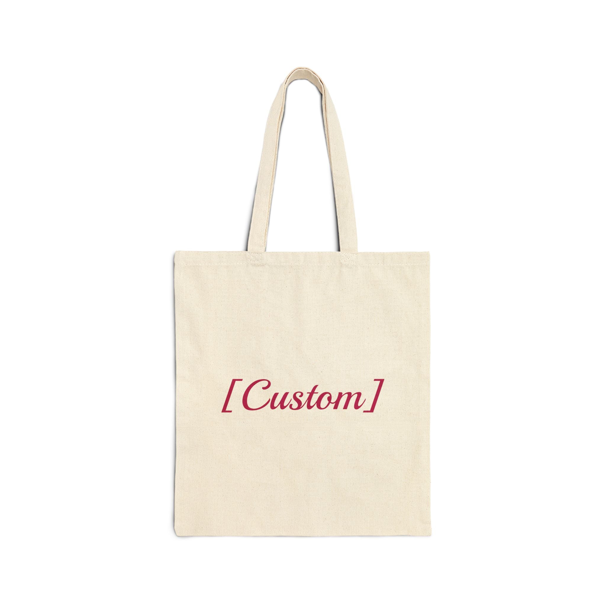 Tote Bag | Personalized Cotton Canvas Shopper