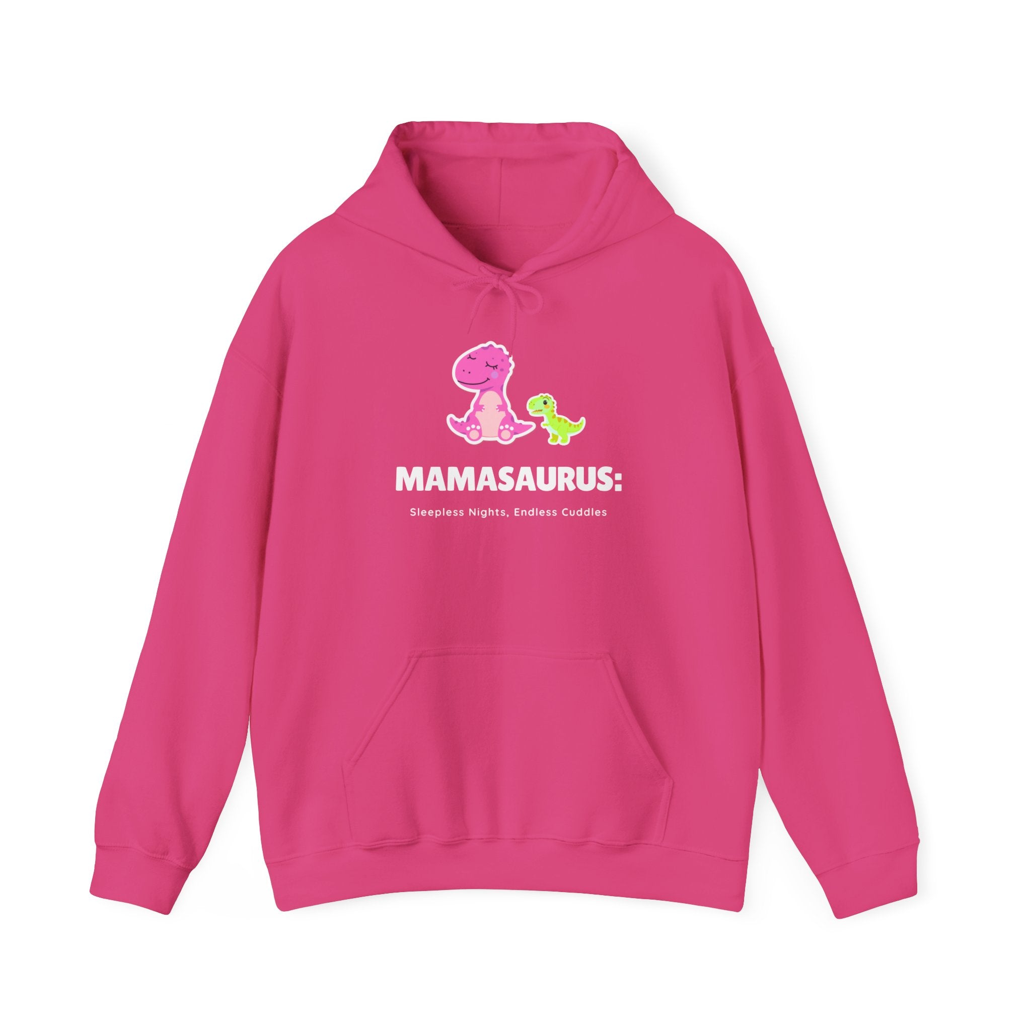 Hoodie | 'Mamasaurus' Pink Mama Dino with Baby Sweater