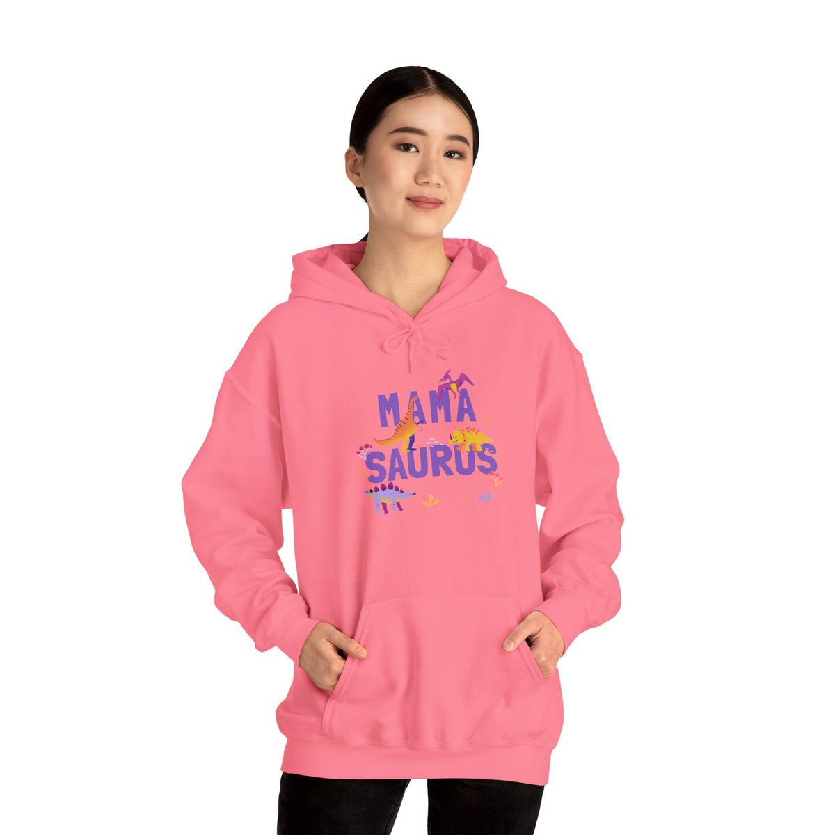 Mama Saurus Graphic Hoodie