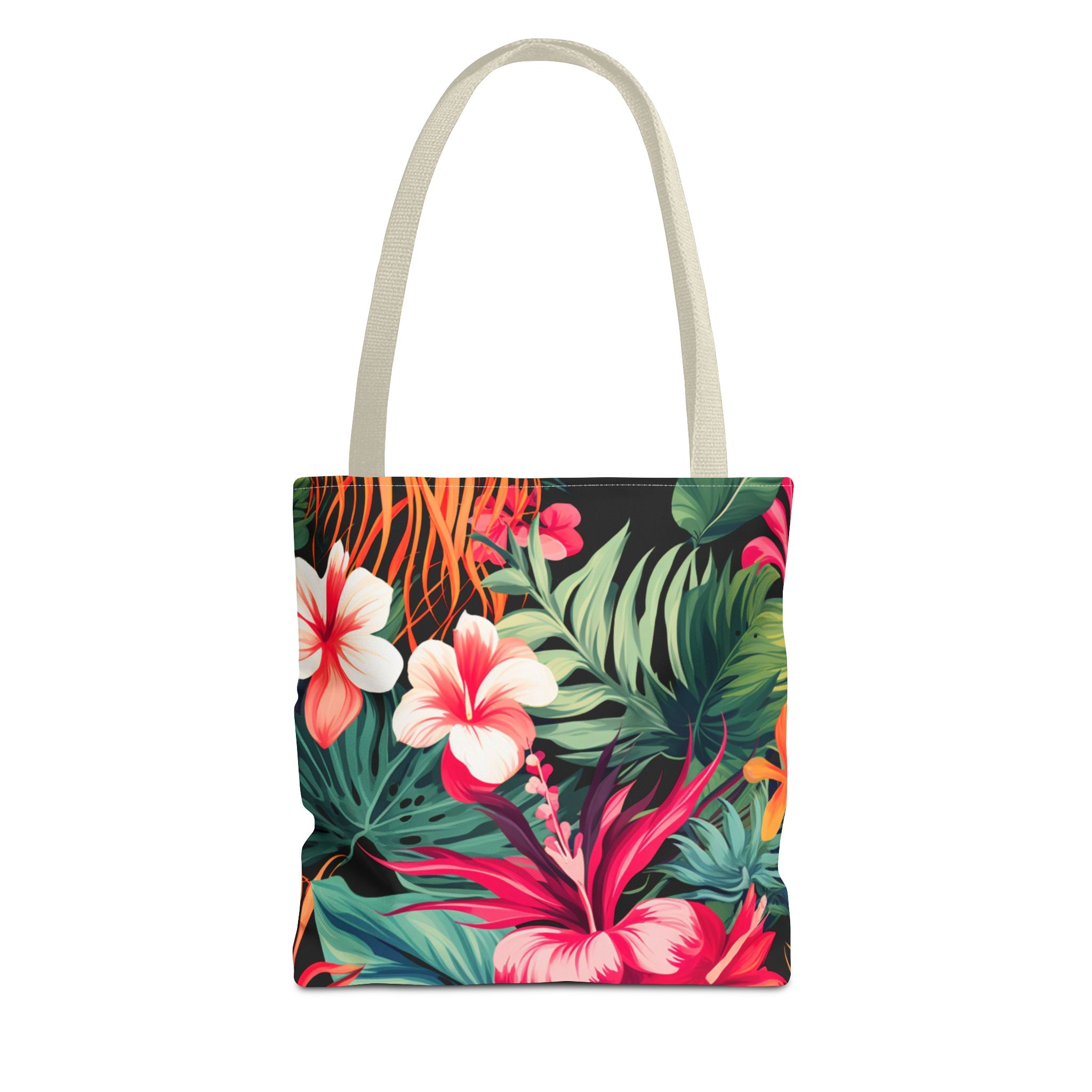 Tote Bag | Vibrant Tropical Beach & Market Tote