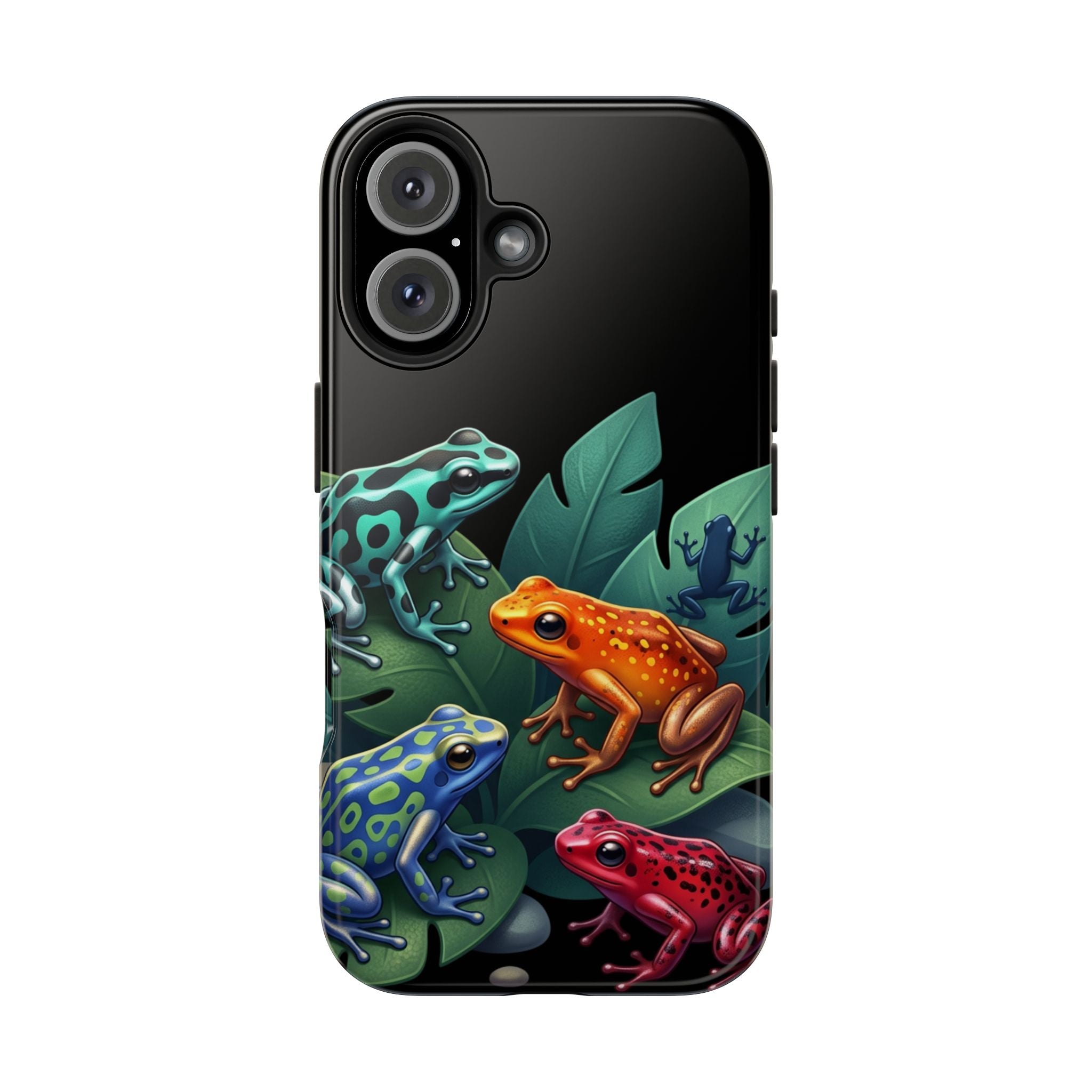 Phone Case | Colorful Dart Frog Design Tough Protective Case