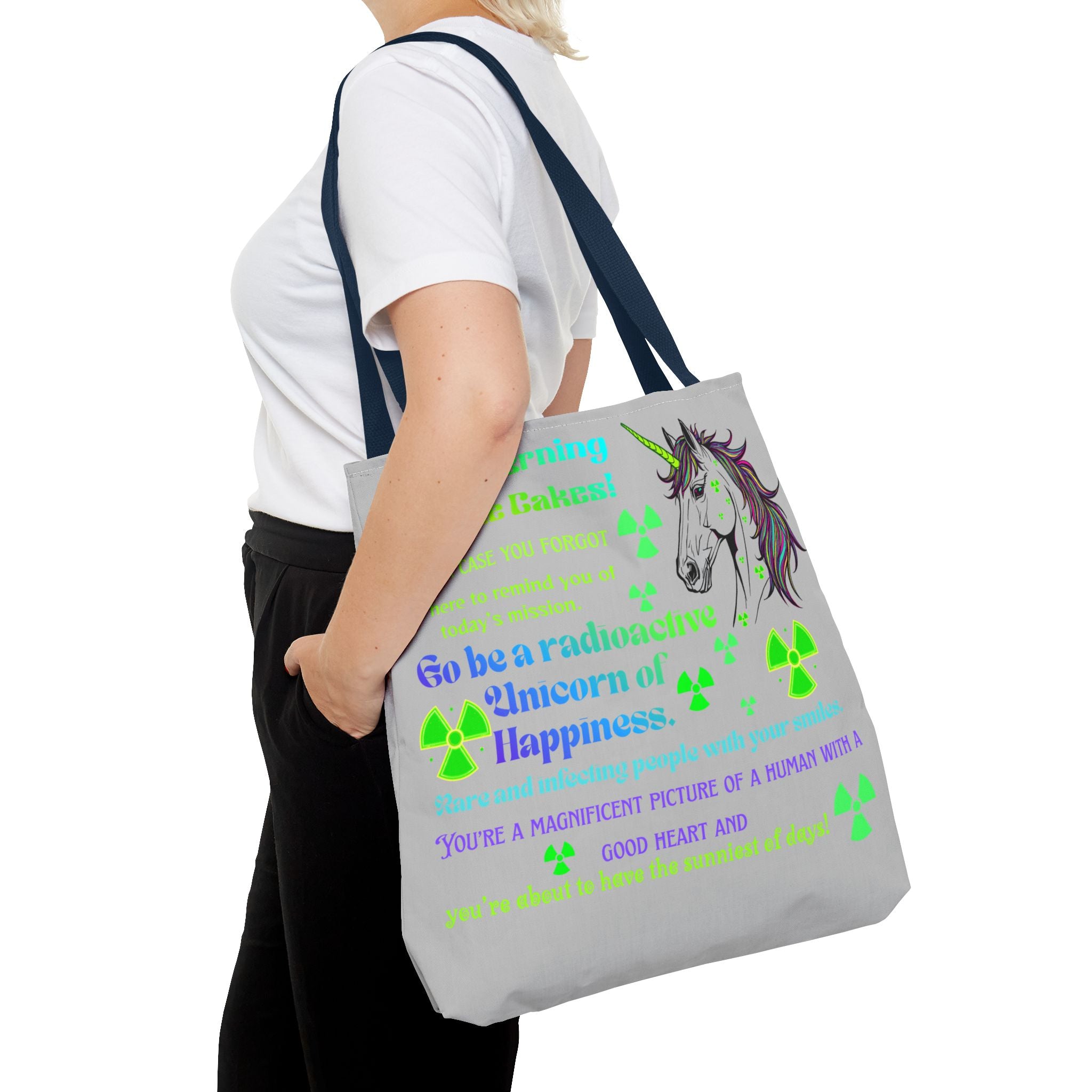 Tote Bag | Radiant Neon Graphic Tote