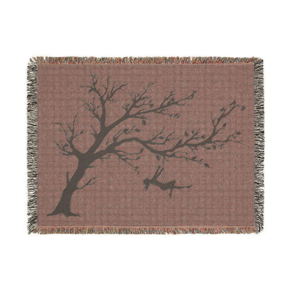 Minimalist Swinging Silhouette Throw