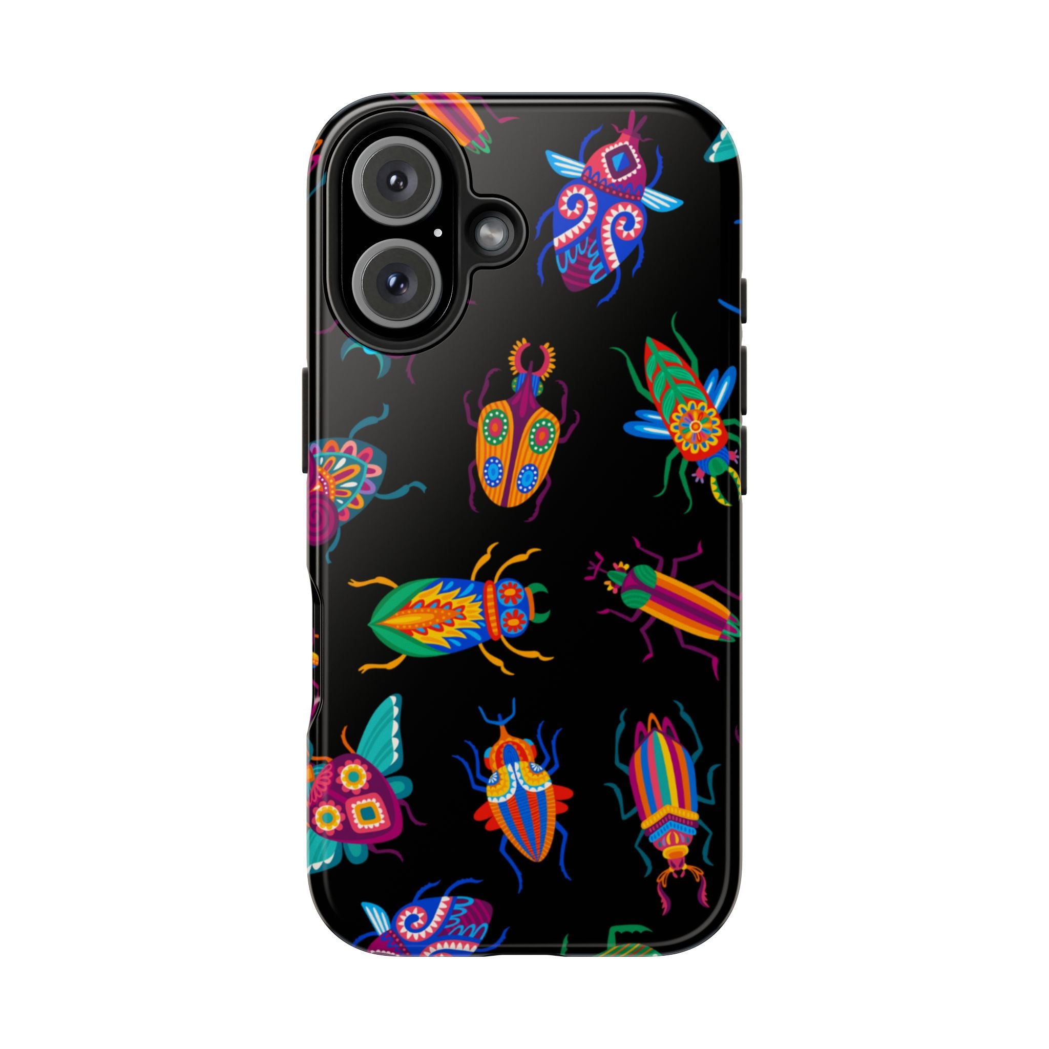 Phone Case | Neon Beetle Pattern Tough Protective Cover