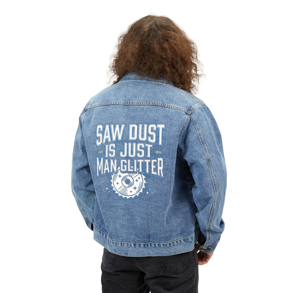 Funny Men's Workwear Denim Jacket