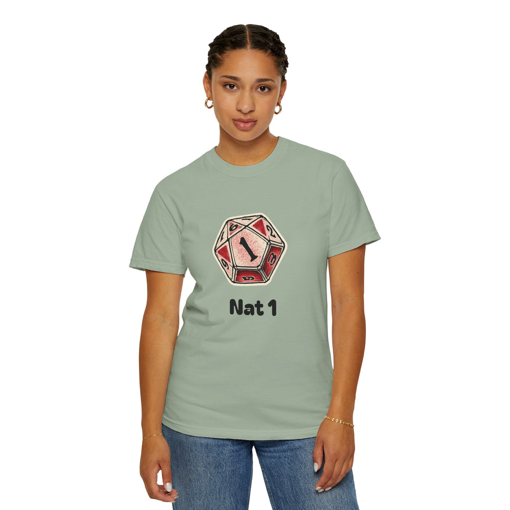 T-Shirt | Roleplaying RPG 'Nat 1' & 'Striving to Be the Whole Problem' Tee