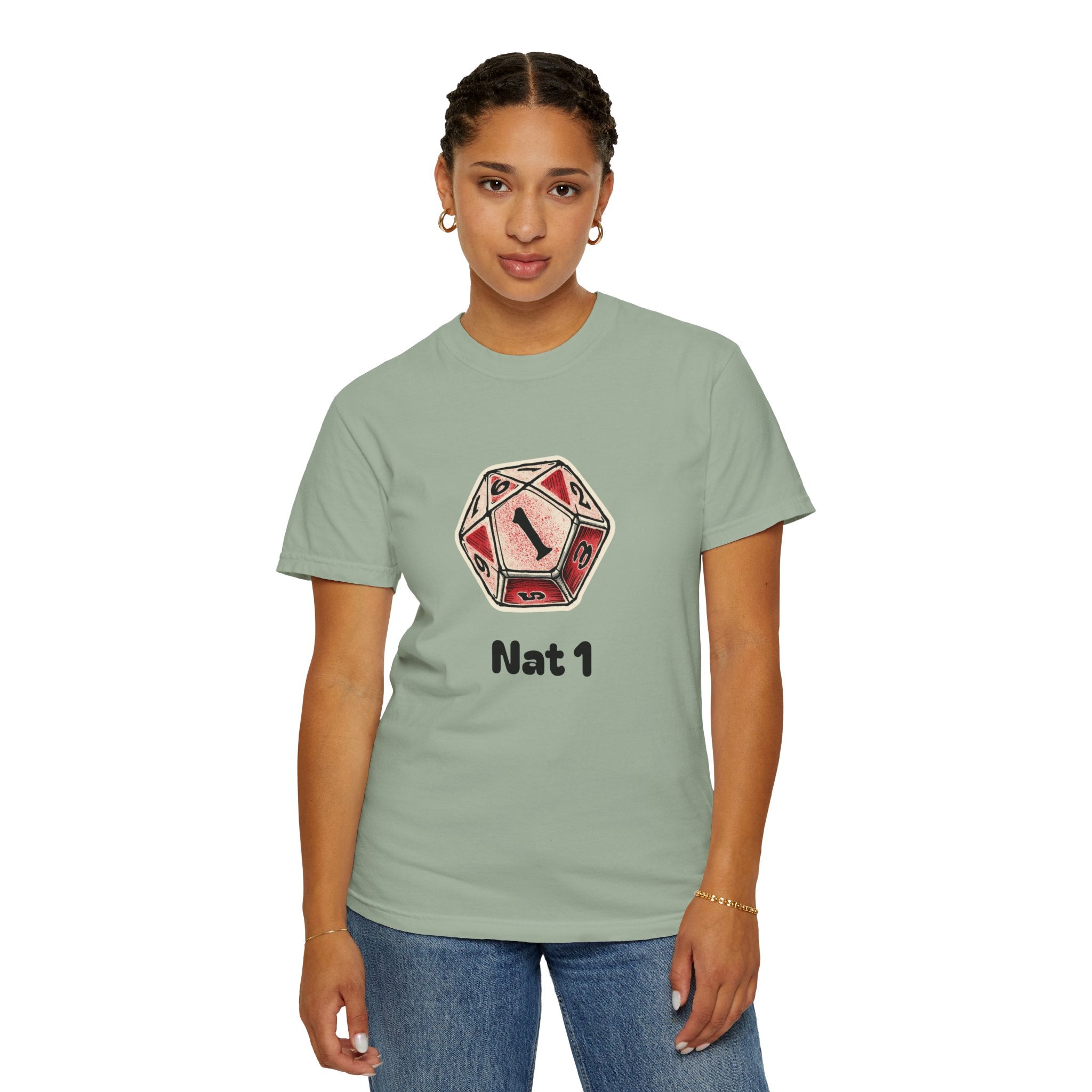 T-Shirt | Roleplaying RPG 'Nat 1' & 'Striving to Be the Whole Problem' Tee