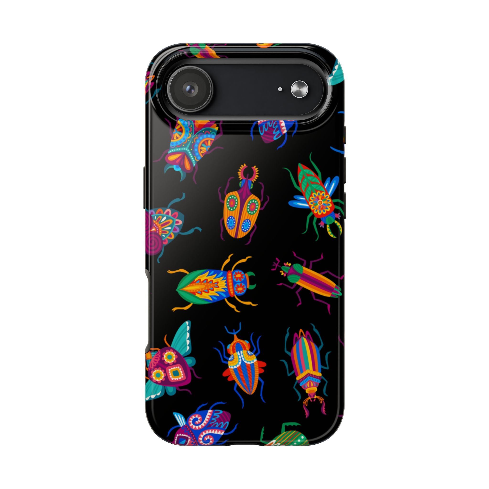 Phone Case | Neon Beetle Pattern Tough Protective Cover