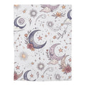 Baby Swaddle Blanket | Dreamy Floral Night Sky Swaddle