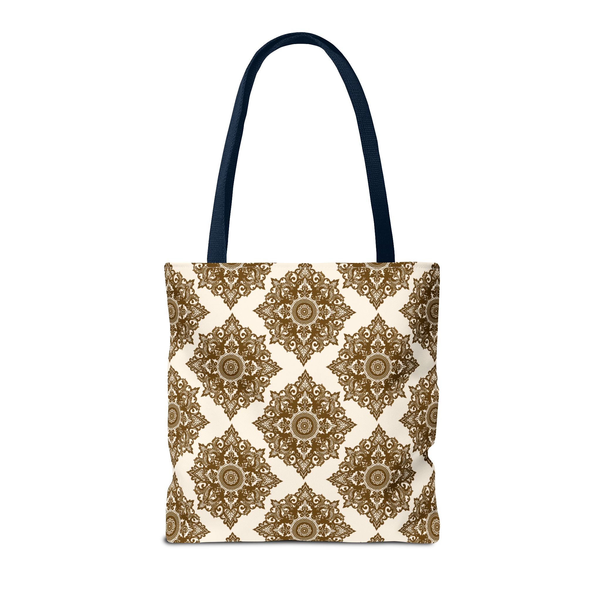 Tote Bag | Boho Gold Medallion Pattern
