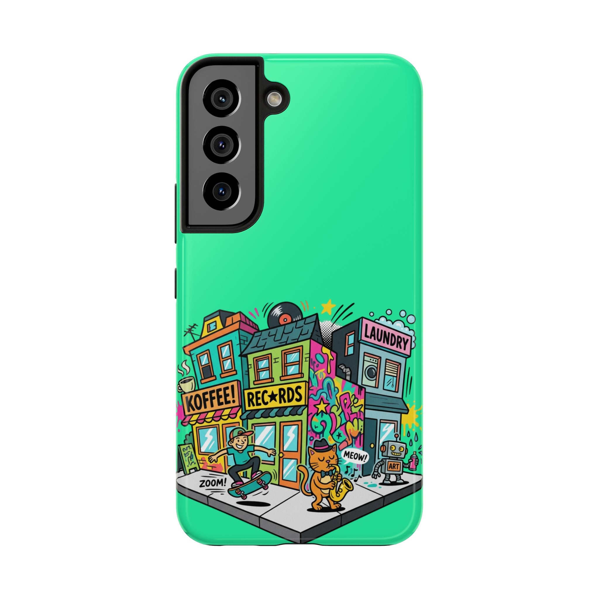 Phone Case | Tough Protective Cover with Colorful Street Art