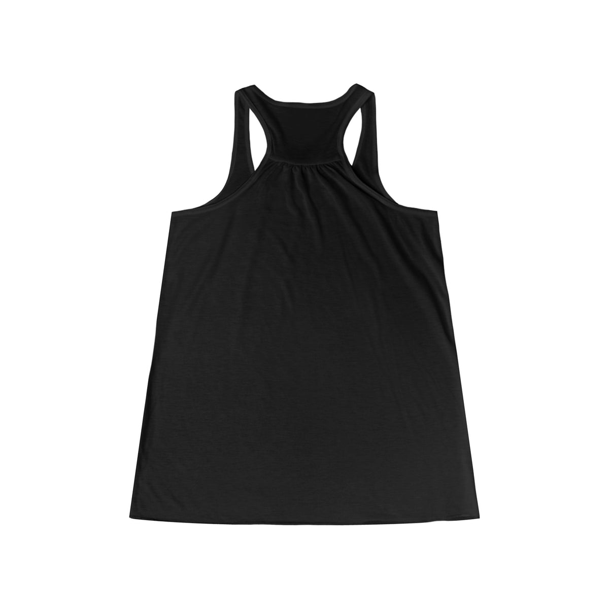Music Lover Guitarist Silhouette Flowy Racerback Tank Top