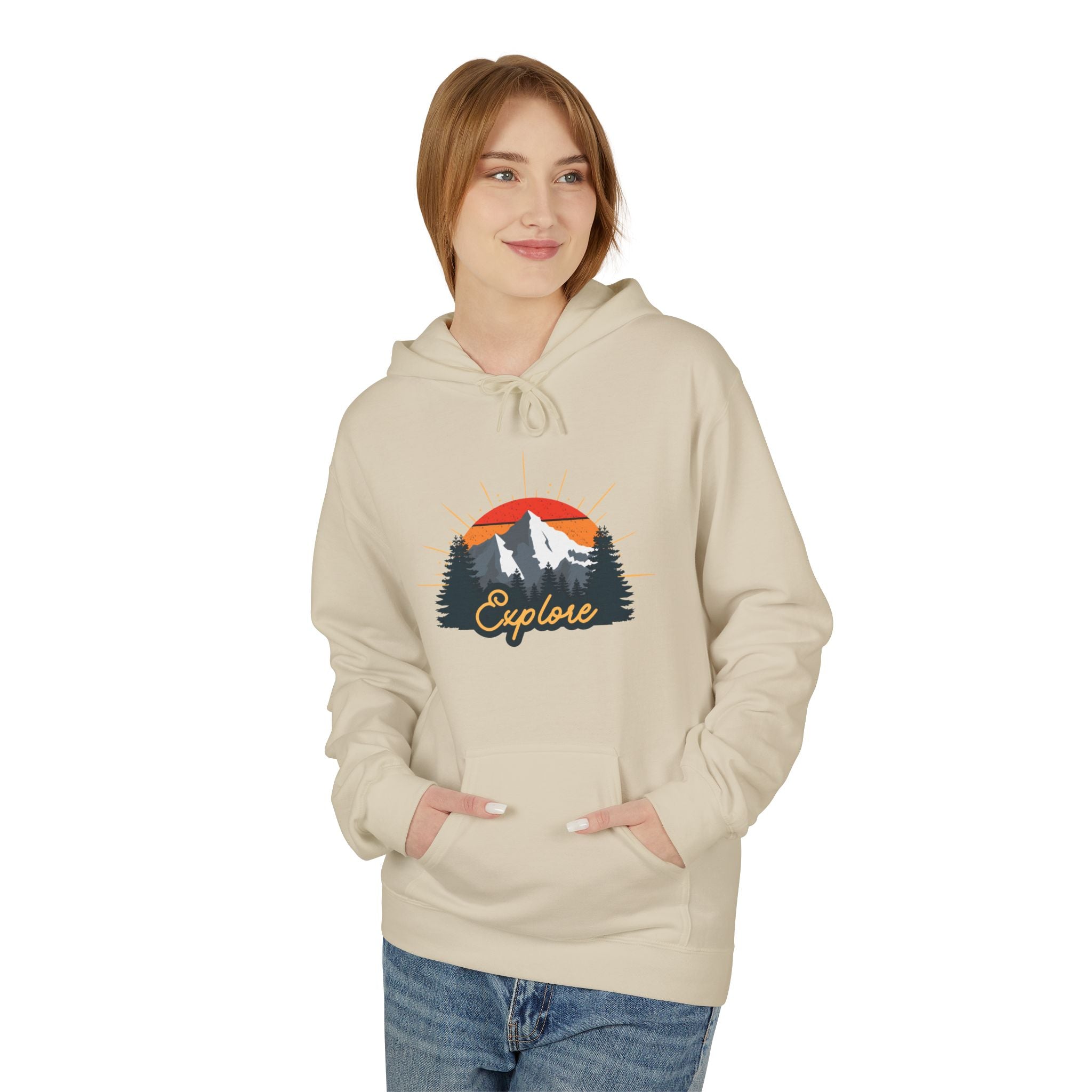 Hoodie | Unisex Nature 'Adventure' Pullover