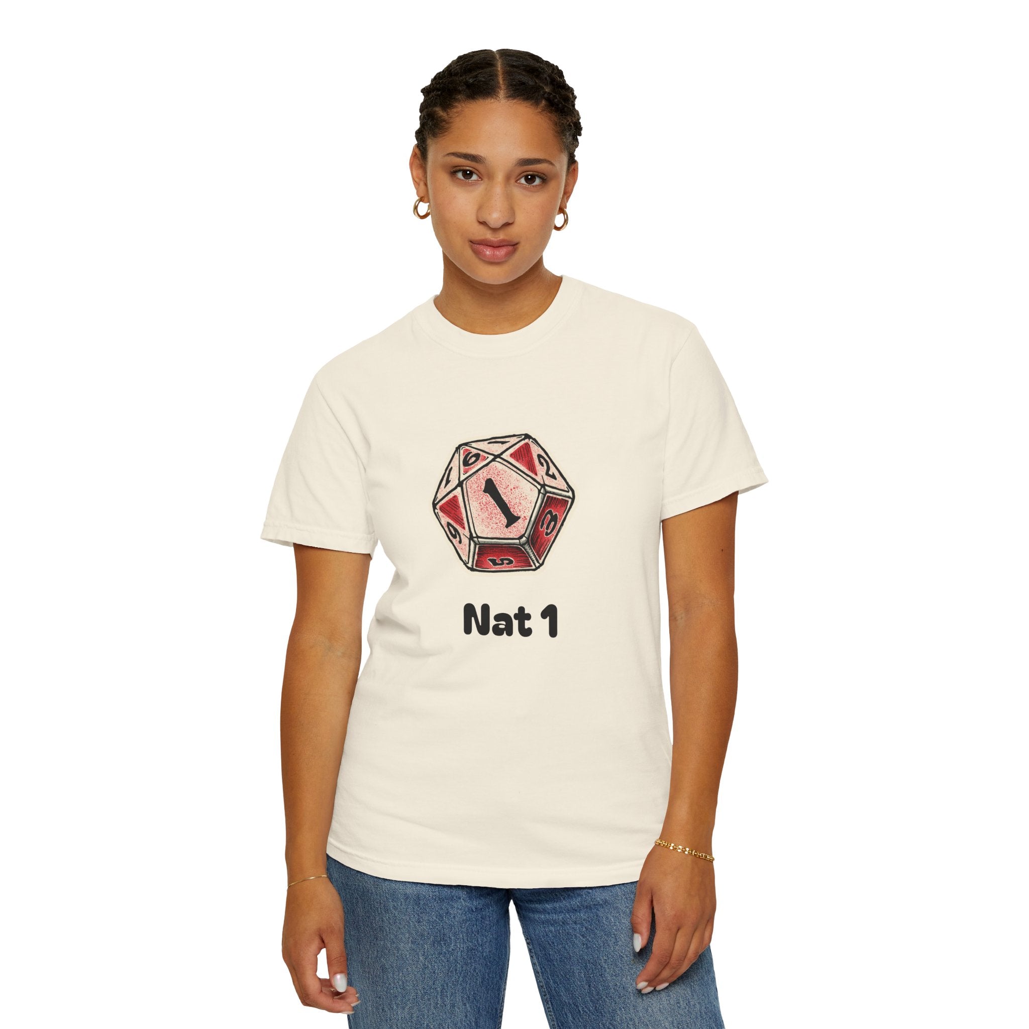 T-Shirt | Roleplaying RPG 'Nat 1' & 'Striving to Be the Whole Problem' Tee