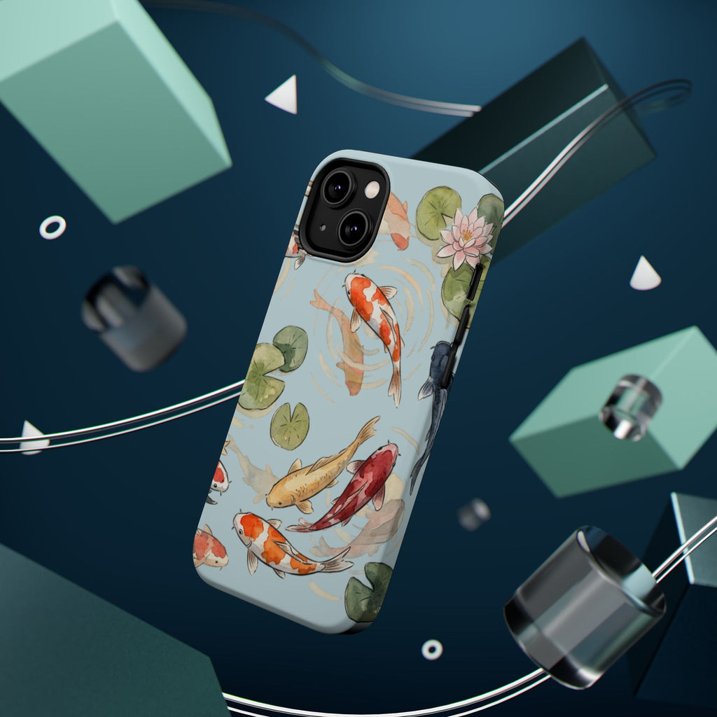 Phone Case | Koi Pond Magnetic Impact-Resistant Phone Cover