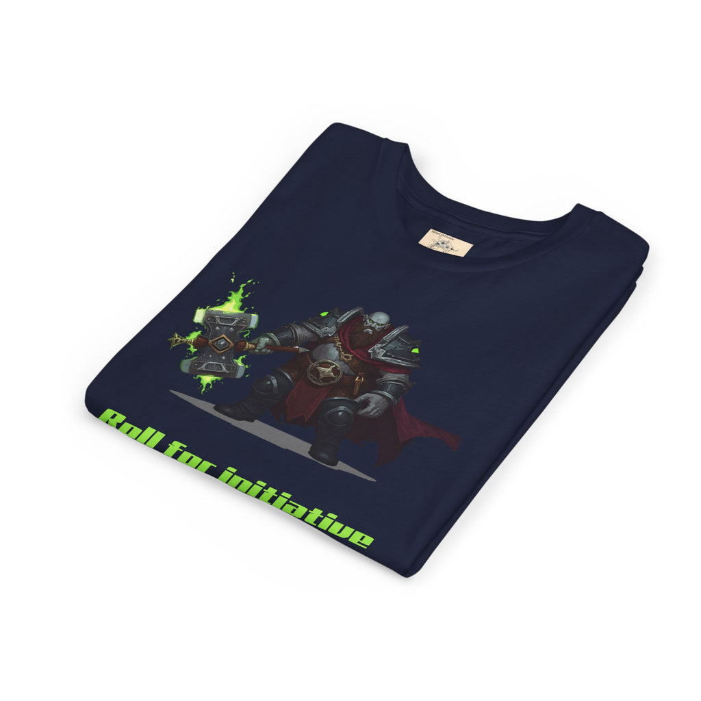 T-Shirt | 'Roll for Initiative' Fantasy RPG Character Youth Tee