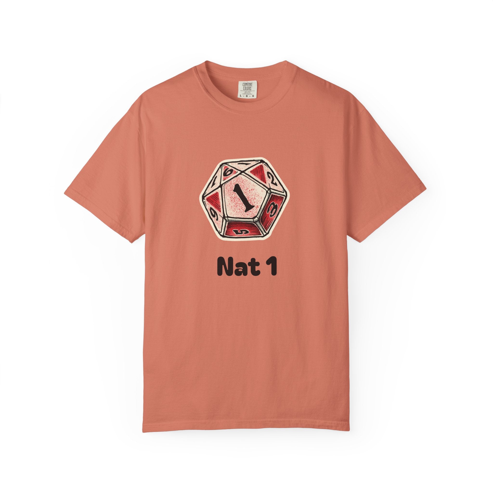 T-Shirt | Roleplaying RPG 'Nat 1' & 'Striving to Be the Whole Problem' Tee
