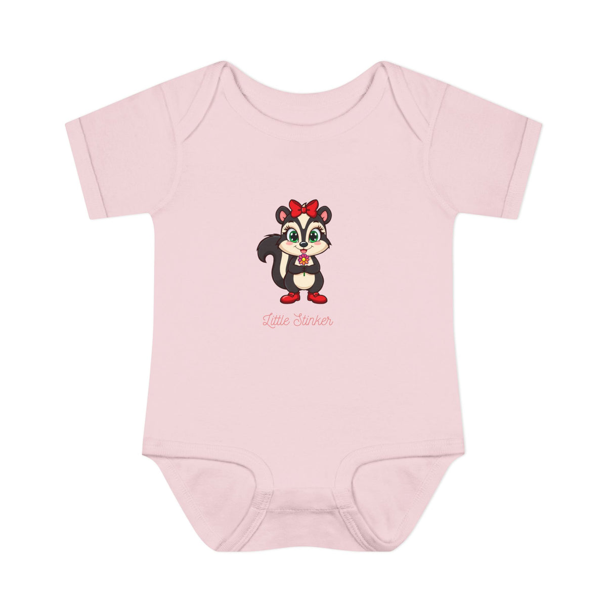 Adorable "Little Stinker" Graphic Onesie
