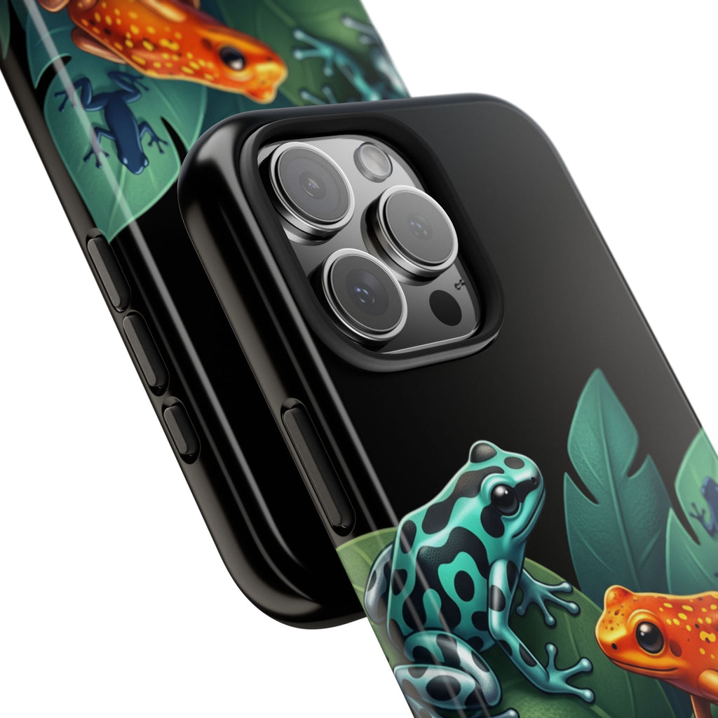 Phone Case | Colorful Dart Frog Design Tough Protective Case