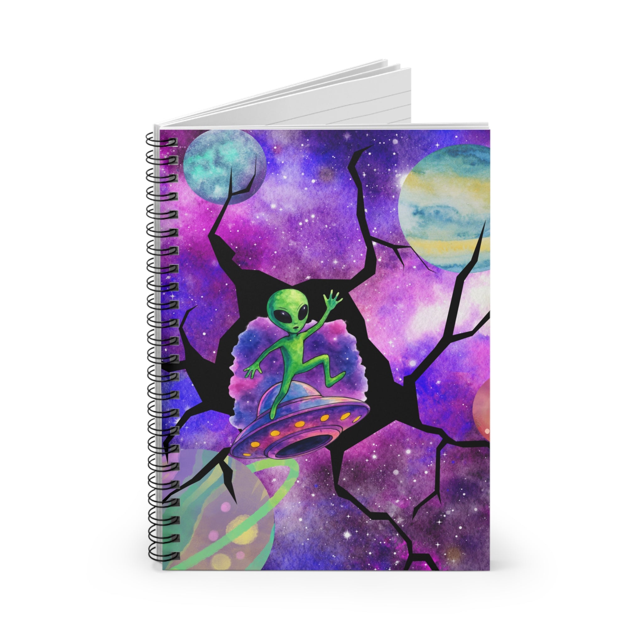 Journal | Broken Galaxy and Alien Spiral Notebook