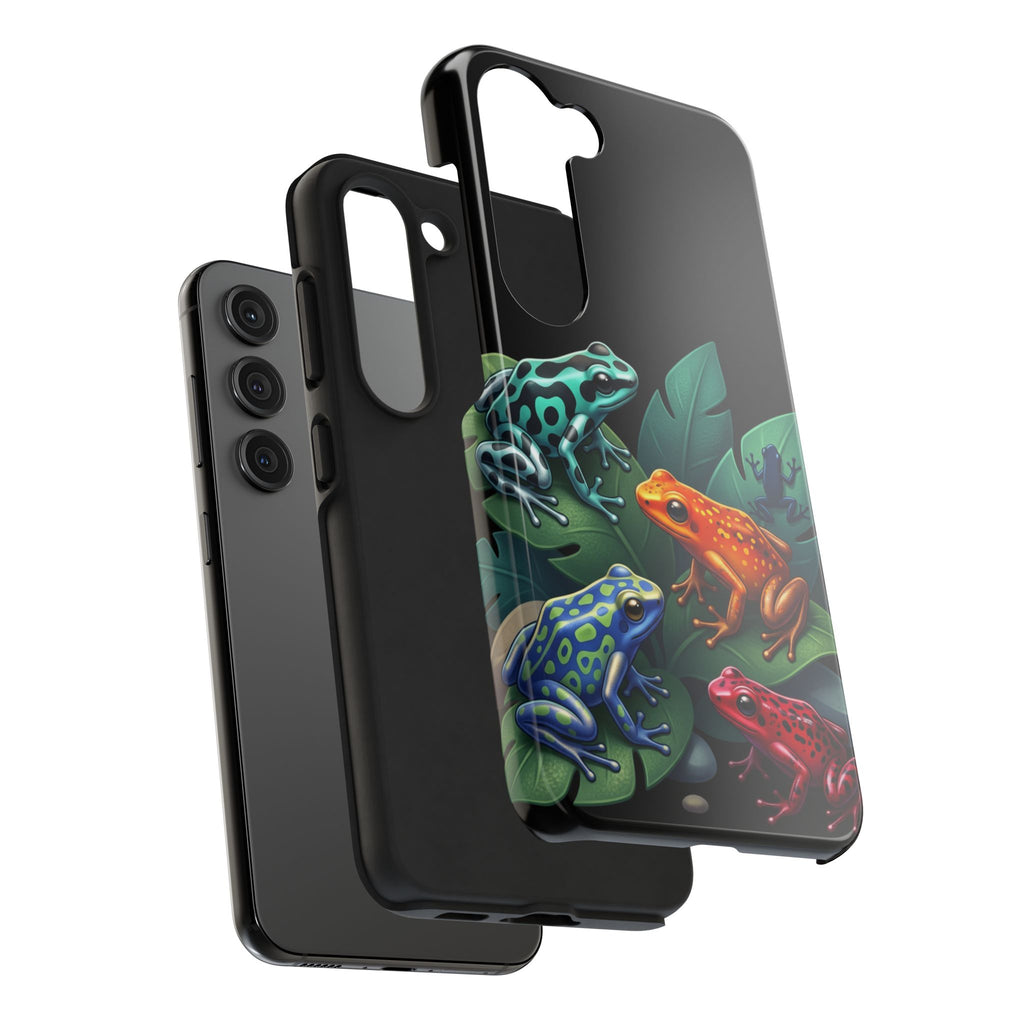 Phone Case | Colorful Dart Frog Design Tough Protective Case